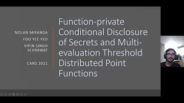 Function-private Conditional Disclosure of Secrets and Multi-evaluation Threshold Distributed ...