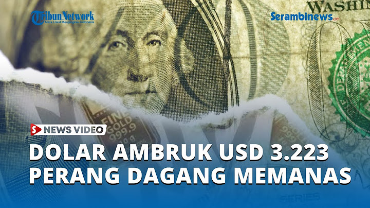 Dolar Ambruk, Harga Emas Naik Lagi ! Tembus USD 3.223 Perang Dagang Kembali Memanas