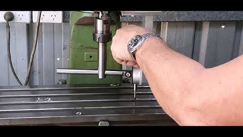 Rong Fu RF30 Tare Down Part 3  + Tramming