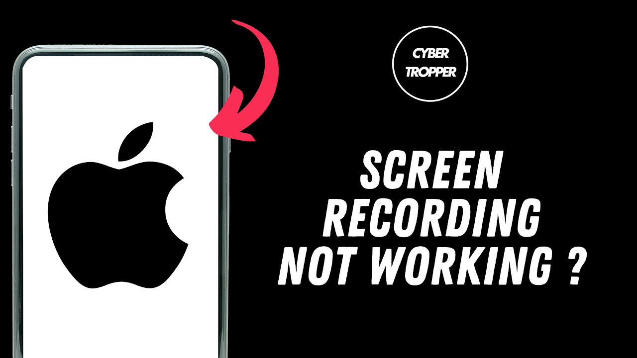 How to Fix Screen Recording not Working on iPhone - YouTube