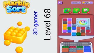 Marble sort level 68 Solution and guidance for gameplay