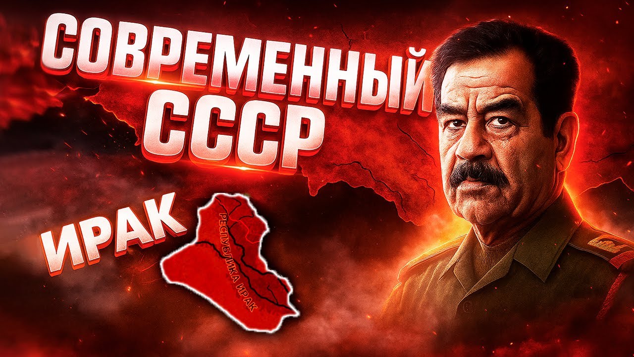 ИРАК В МИРЕ СОХРАНИВШЕГОСЯ СССР - HOI4: Red Dusk