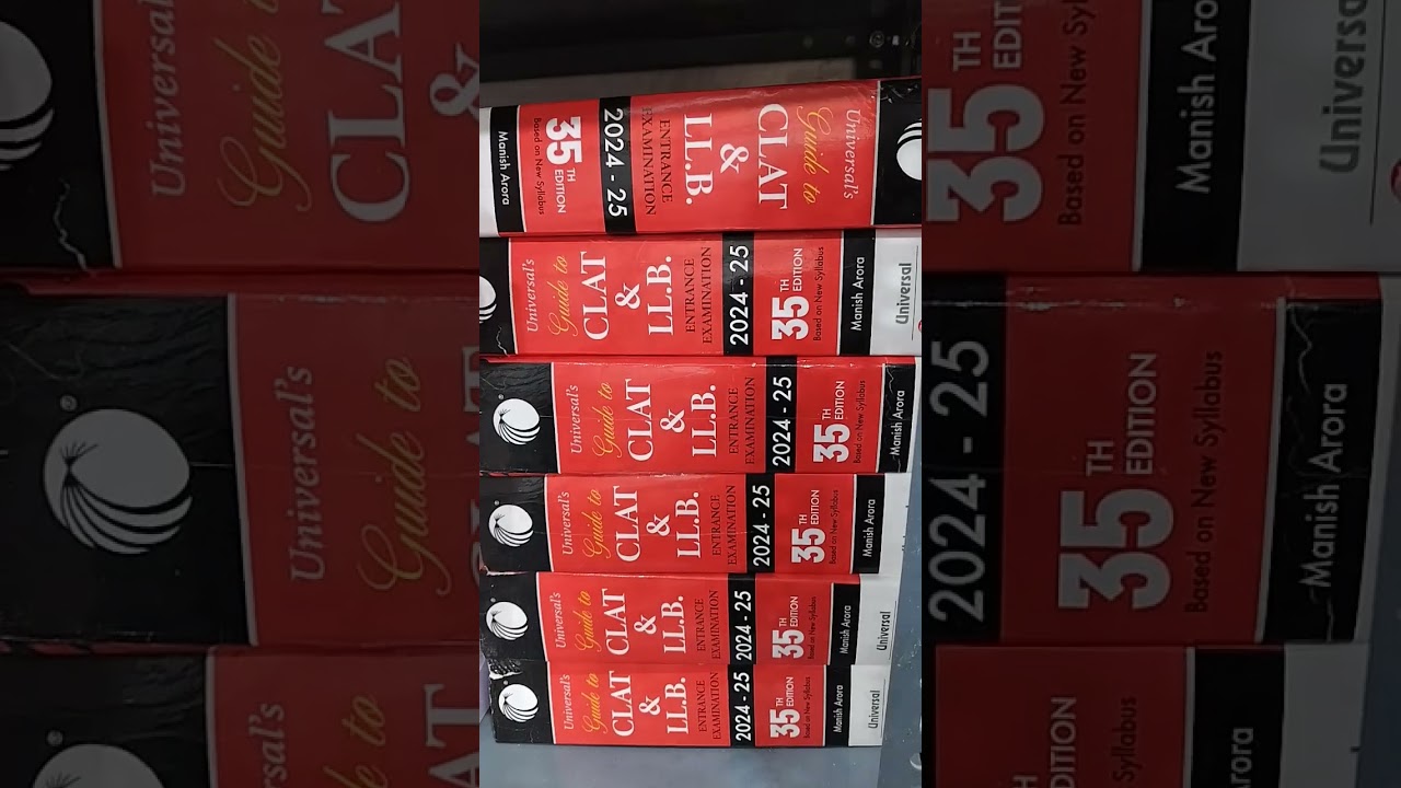 Clat LLB book