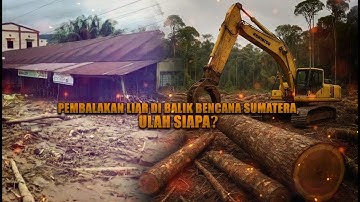 Pembalakan Liar di Balik Bencana Sumatera, Ulah Siapa? | AKIP