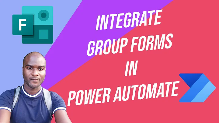 How to integrate a Group Form in Power Automate?