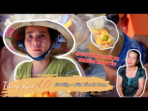 Người phụ nữ khiếm khuyết cùng xe "Dừa tắc xì trum"