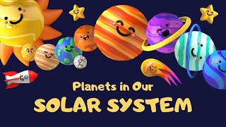 Learn About The Solar System | 8 planet Names | Pluto | Explore Pluto Planet | Educational video