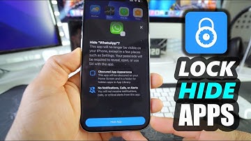 How To LOCK & HIDE Apps on iPhone 17