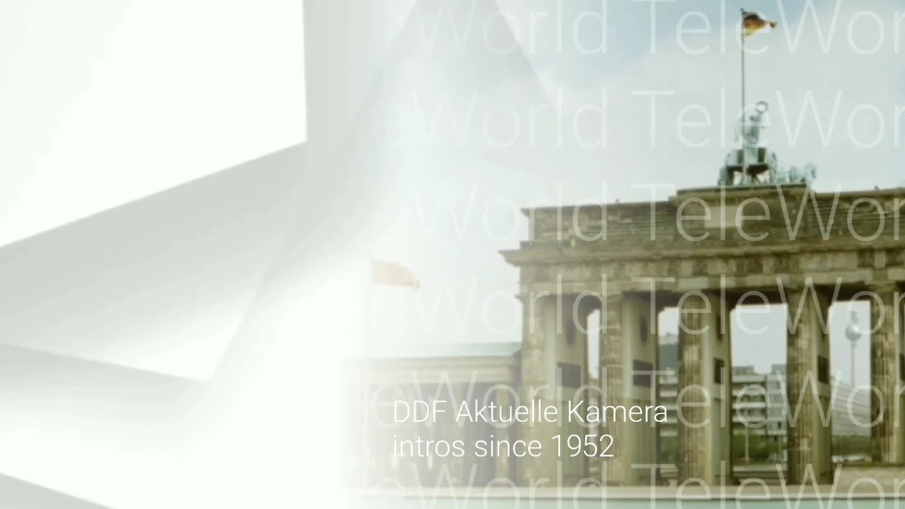 DDF Aktuelle Kamera intros since 1952
