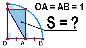 Find area of a shaded triangle inside a quadrant of a circle. Math Olympiad Geometry problem.