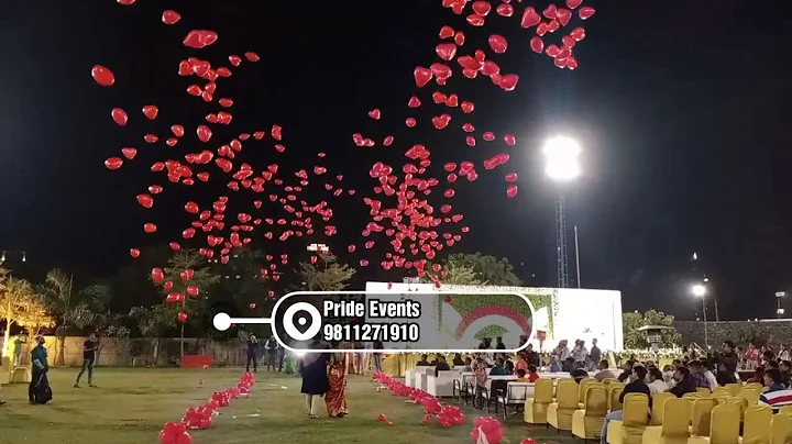 COUPLE ENTRY|BALLOON BLAST ENTRY|NEW CONCEPT FOR WEDDING|BALLOON FLY|WEDDING|BRIDE GROOM ENTRY