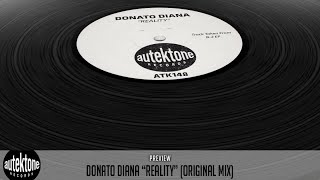 Donato Diana - Reality (Original Mix) - Official Preview (Taken from B-2 Ep)