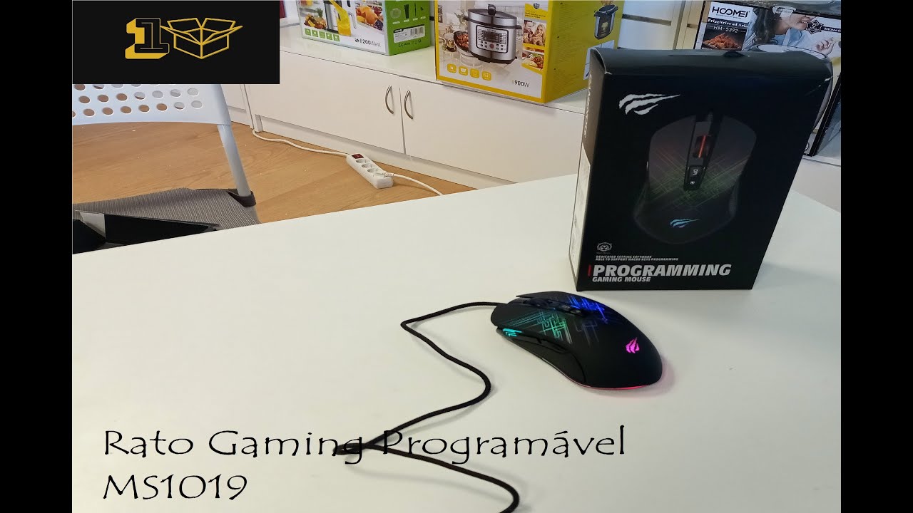 Rato Gaming Programável MS1019
