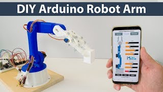 Wifi Control 4DoF Acryl Roboterarm Roboter Manipulator Arm DIY für Arduino 