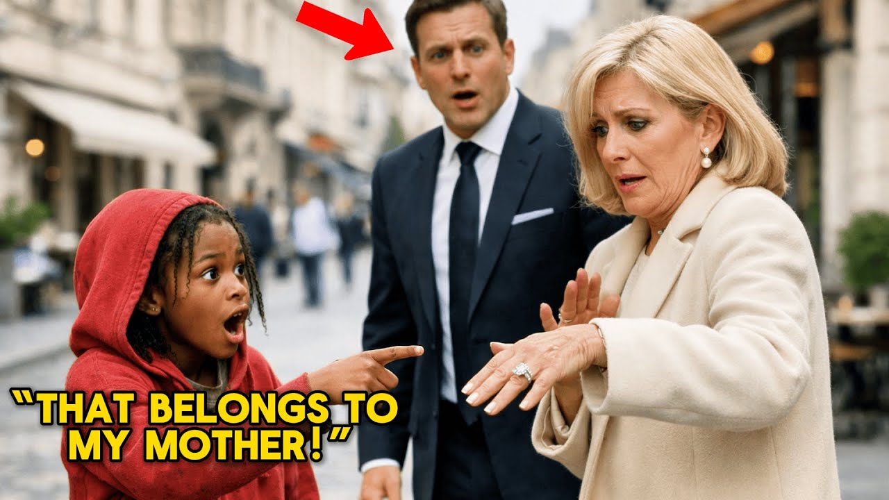 “My Mother Has This Ring,” Little Black Beggar Girl Said to the Rich Lady — What Follows Is Shocking