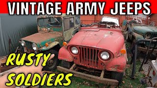 Vintage Army Jeeps!  M38 and M38A1