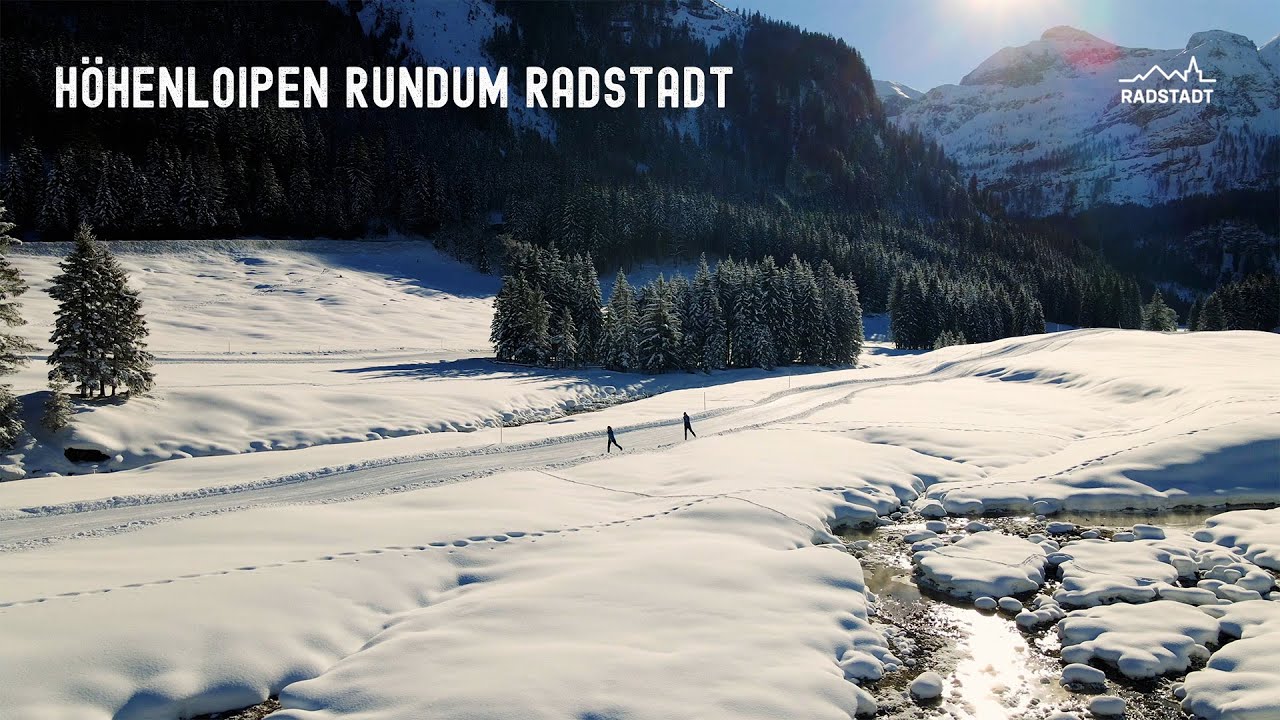 Die Höhenloipen rund um Radstadt - ein Paradies für Langlaufbegeisterte