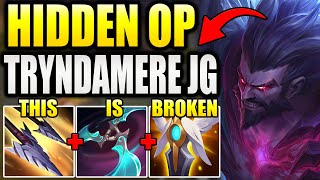 HOW TO ABUSE THE POWER OF TRYNDAMERE JUNGLE TO CLIMB SUPER EASILY. (HIDDEN OP FOR SURE)