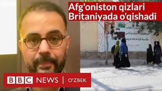 Афғонистон қизлари энди уйдан чиқмай ҳам Британия университетида ўқий олишади - BBC O'zbek Dunyo