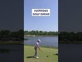BLIND golfer plays Beat the Pro 👏