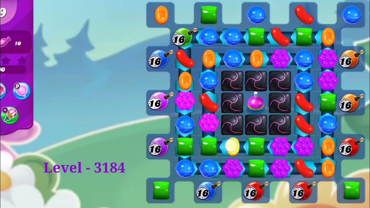 How To Beat Level 3184 In Candy Crush Candy Crush Saga game Level 3184 NO BOOSTER - YouTube