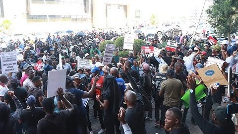 Setlhomo Raymond Tshwanelang - #PROTEST AGAINST CEDA #CORRUPTION