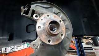 2015 AUDI A3 FRONT WHEEL BEARING REPLACEMENT OVERVIEW