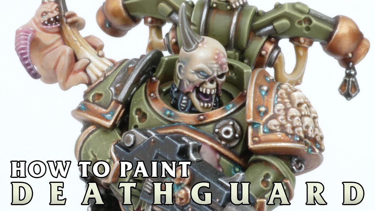 How to Paint Death Guard Masterclass - Lil Legend Studio