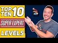 The TOP 10 Most Popular SUPER EXPERT Levels In Mario Maker 2!!