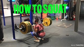 How to Squat (High Bar)