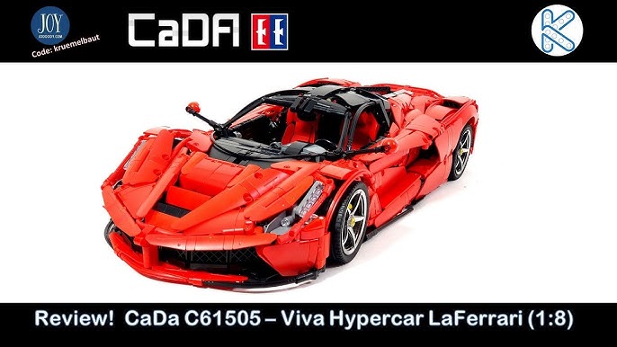 CaDa C61505 1:8 Ferrari Laferrari Technician | CADA Block