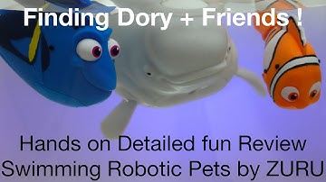 Finding Dory - Swimming Dory, Nemo & Bailey - Reviewed - Electronic pet toys by ZURU