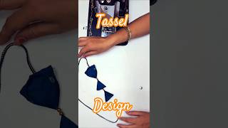 Tassel Making | Latkan Kaise Banaye 🎖✨️#shorts #youtubeshorts