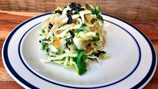 Simple Seaweed Miso Slaw Recipe