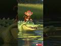 Bandar🐒Or Magarmach🐊Ki Dosti | Cartoon Story #cartoon #animation #moralstory #shorts