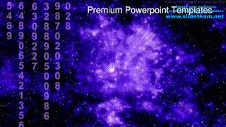 Matrix Of Space Science PowerPoint Templates Themes And Backgrounds ppt layouts
