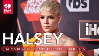 Halsey Shares Reality Of Protests | Fast Facts
