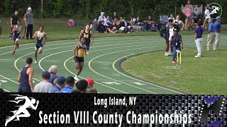 Boys 400 Meter Dash @ 2022 Section VIII County Championships Class AAA