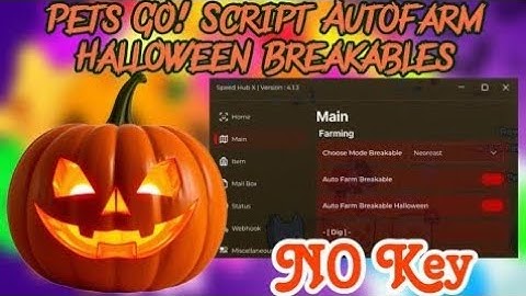 PETS GO! ✨ [NEW] AutoFarm Halloween Breakables and Coins Breakables Script NO KEY PASTEBIN
