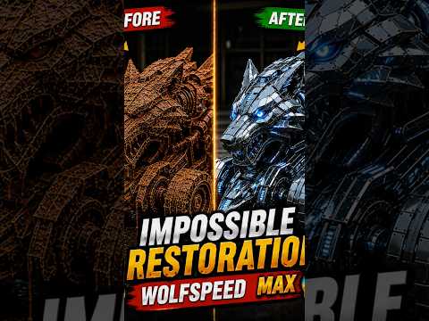 IMPOSSIBLE RESTORATION 😱 1000 YEARS RUST WolfSpeed Max#shorts#youtubeshorts#viralshorts
