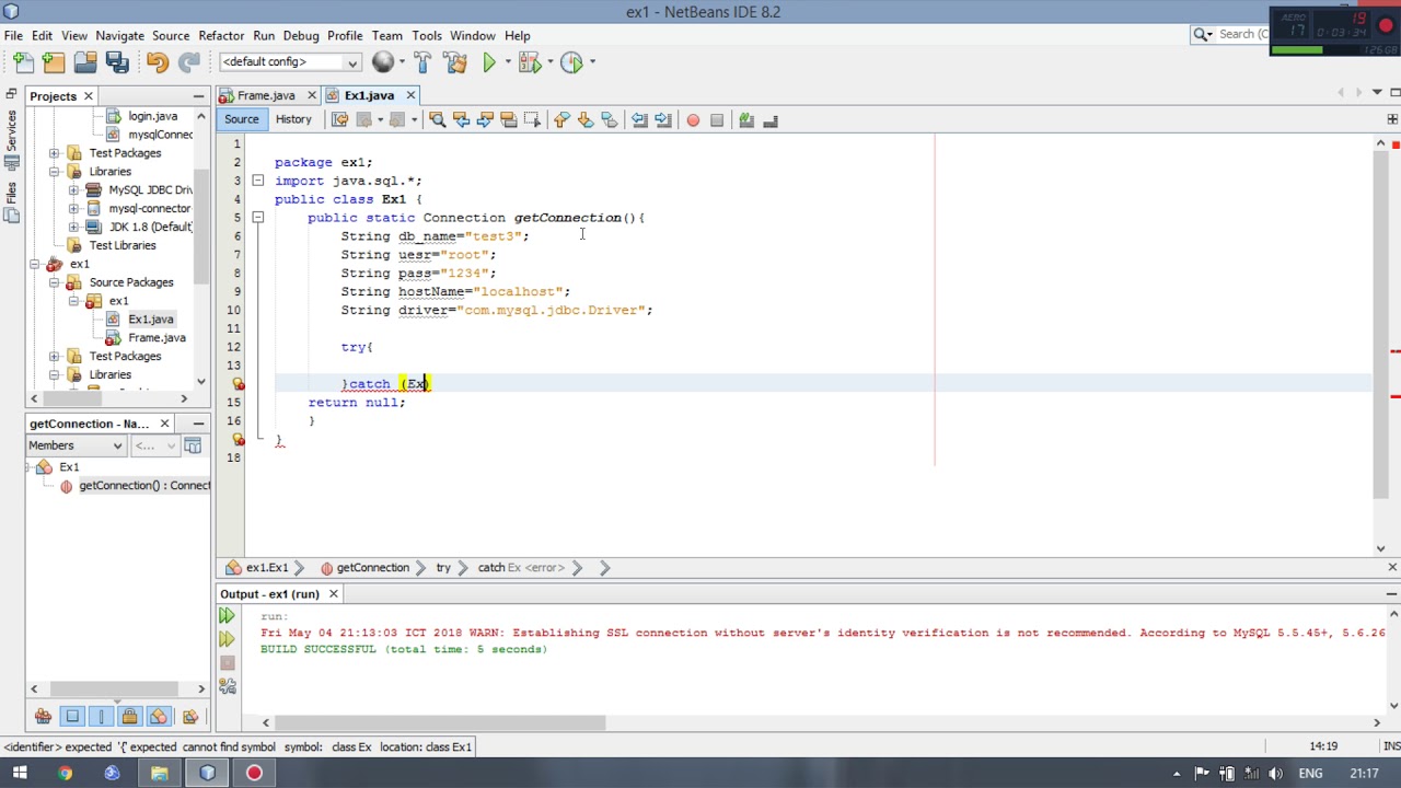 Java Netbeans Connect Mysql - YouTube