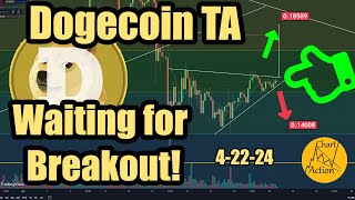 Dogecoin Waiting For A Breakout Big Move Coming Soon!!!!