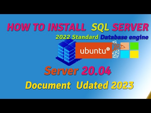 How to install SQL Server in Ubuntu Server 20.04