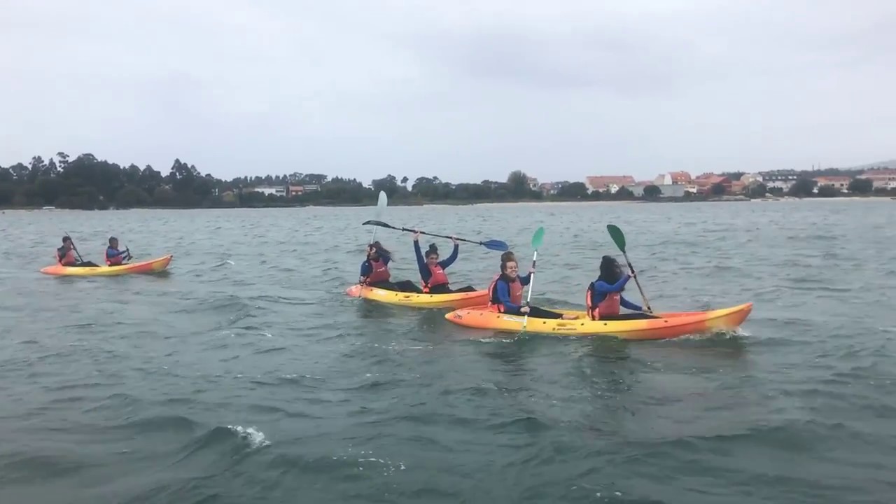 Rutas de kayak en Galicia .Piragüilla Ocio y Aventura arousa norte