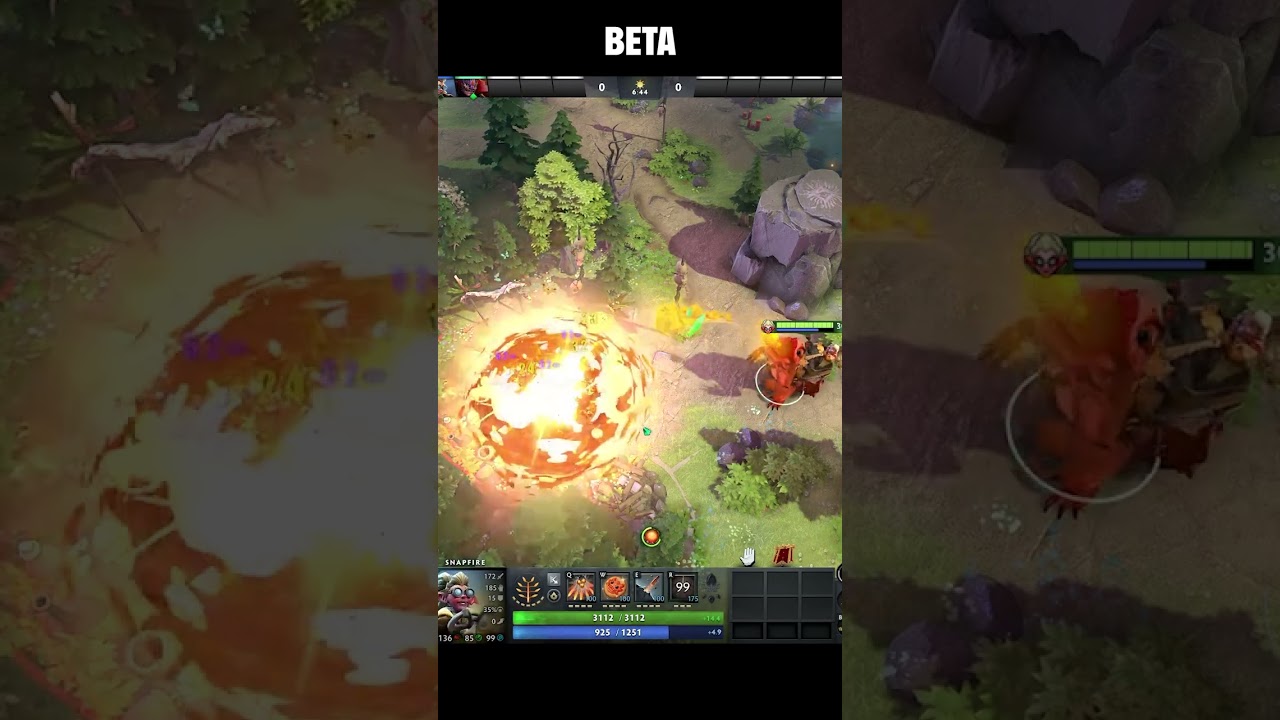 Gaining a Madstone stops Snapfire's Ultimate