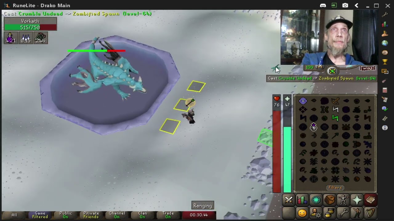 O S R S  Leagues 3 Shattered Relics   Tier 3 Combat Fragments & Dropping NPC's   Simple Vorkath