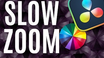 How To Add a SLOW ZOOM to Your Video in DaVinci Resolve in SECONDS!
