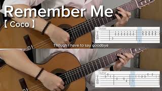 Coco | Remember Me (EASY Guitar Tab)
