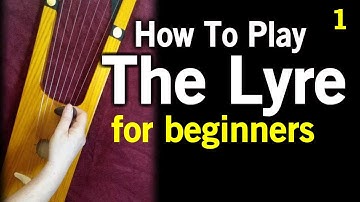 Instructions on how to play the Anglo Saxon (Viking, Germanic) lyre.