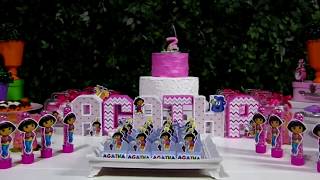 Festa Do Pijama Tema Dora Aventureira